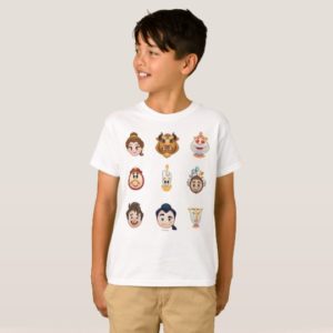 Beauty and the Beast Emoji | Characters T-Shirt