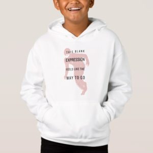 The Flash | "Blank Expression" Quote Silhouette Hoodie