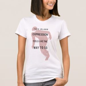The Flash | "Blank Expression" Quote Silhouette T-Shirt
