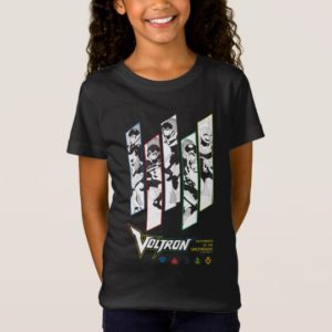 Voltron | Classic Pilots Halftone Panels T-Shirt