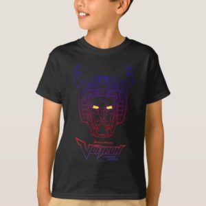 Voltron | Blue-Red Gradient Head Outline T-Shirt