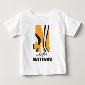 N is for Nemo | Add Your Name Baby T-Shirt