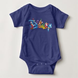 Disney Logo | Mickey and Friends Baby Bodysuit