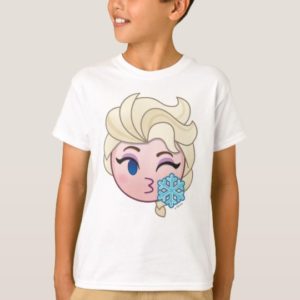 Frozen Emoji | Elsa Throwing a Kiss T-Shirt