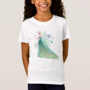 Elsa | Summer Wish with Flowers T-Shirt