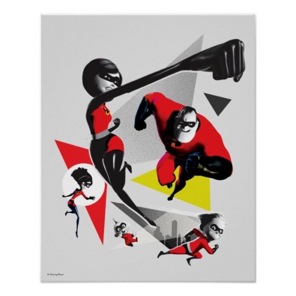 Incredibles 2 | Battling Villainy 2 Poster