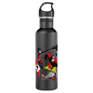 Incredibles 2 | Battling Villainy Water Bottle