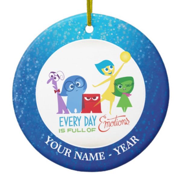Inside Out | All Characters Add Your Name Ceramic Ornament