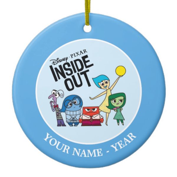 Inside Out | Characters and Inside Out Logo Ceramic Ornament