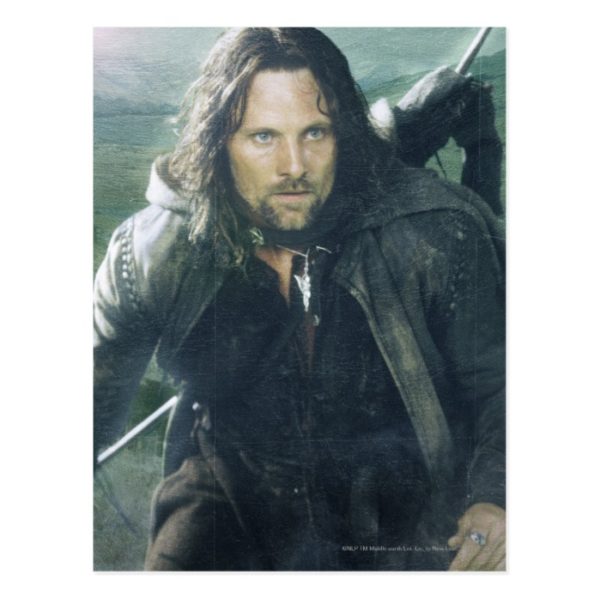 Intense Aragorn Postcard