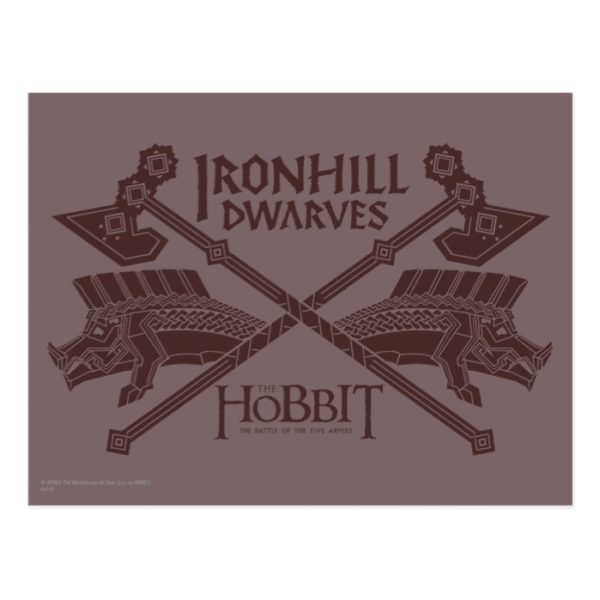 Ironhill Dwarves Movie Icon Postcard