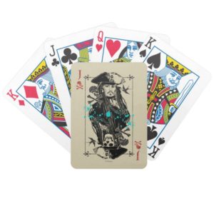 Jack Sparrow - A Wanted Man Bicycle Playing Cards