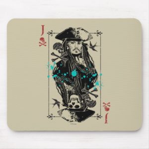 Jack Sparrow - A Wanted Man Mouse Pad