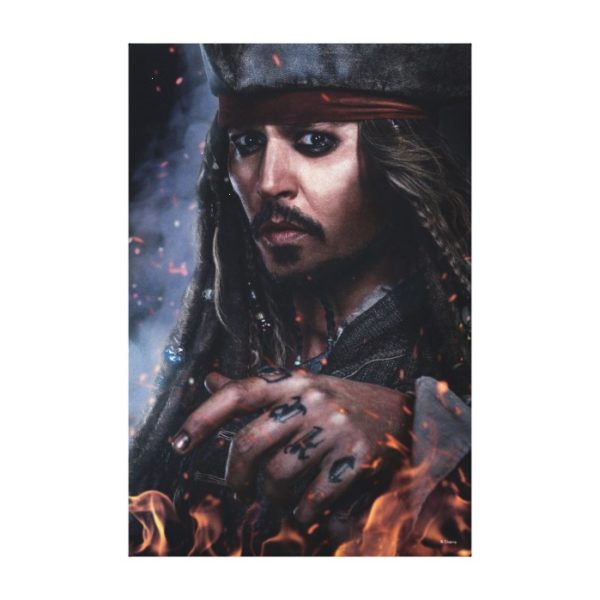 Jack Sparrow - Legendary Pirate Canvas Print