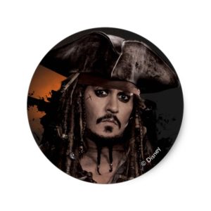Jack Sparrow - Rogue Classic Round Sticker