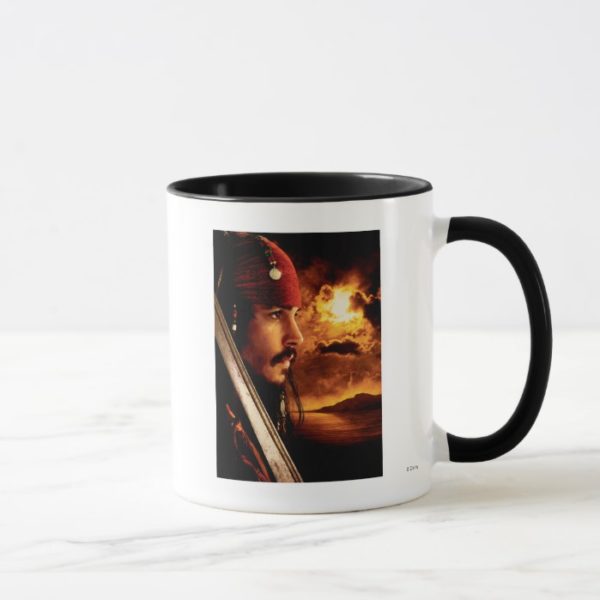 Jack Sparrow Side Face Shot Mug