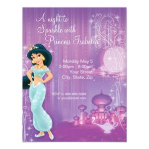 Jasmine Birthday Invitation