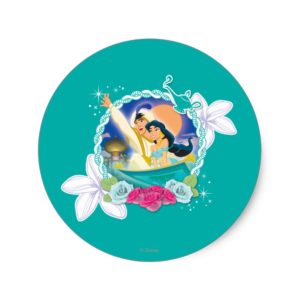 Jasmine - Ready for Adventure! Classic Round Sticker