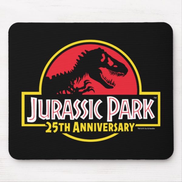 Jurassic Park 25th Anniversary Logo Mouse Pad
