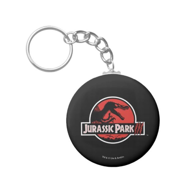 Jurassic Park III Logo Keychain
