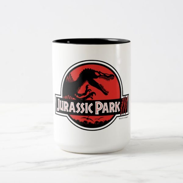 Jurassic Park III Logo Two-Tone Coffee Mug