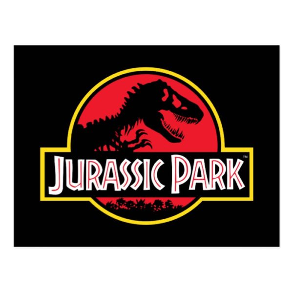 Jurassic Park Logo Postcard