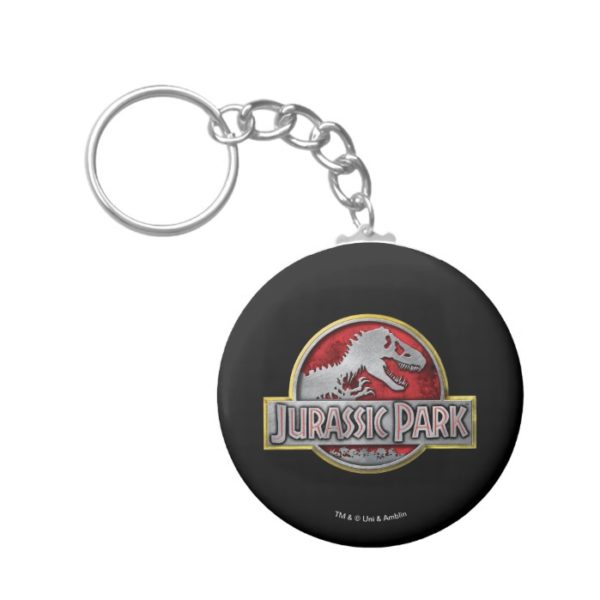 Jurassic Park | Metal Logo Keychain