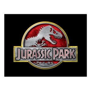Jurassic Park | Metal Logo Postcard