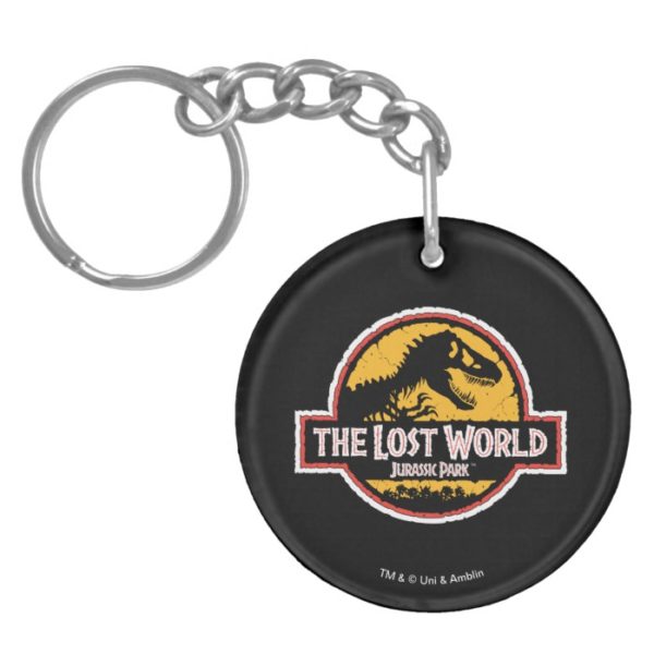 Jurassic Park The Lost World Logo Keychain
