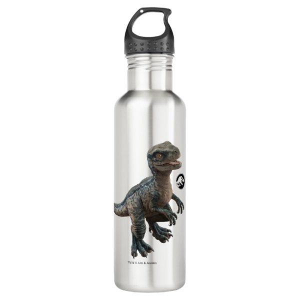 Jurassic World | Baby Blue Stainless Steel Water Bottle
