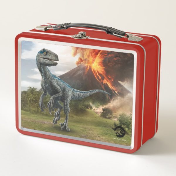 Jurassic World | Blue Metal Lunch Box