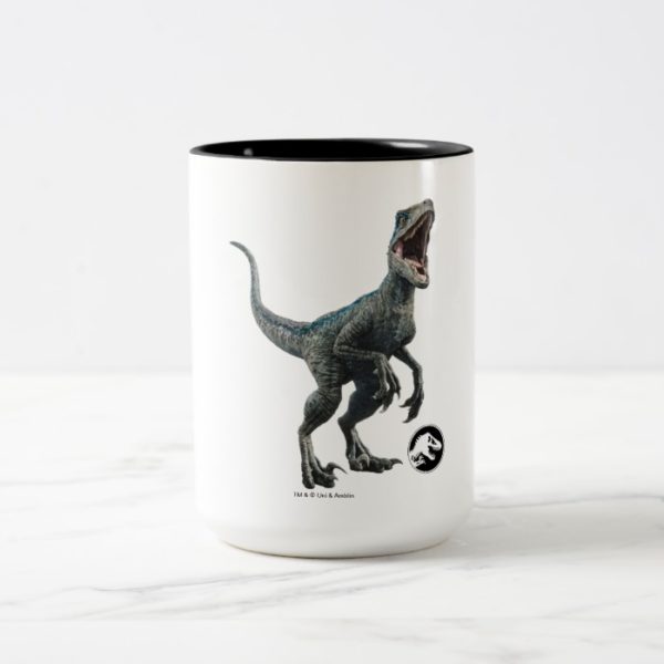 Jurassic World | Blue - Nature Unleashed Two-Tone Coffee Mug