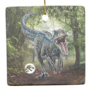 Jurassic World | Blue - Nature's Got Teeth Ceramic Ornament