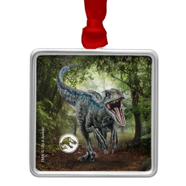 Jurassic World | Blue - Nature's Got Teeth Metal Ornament