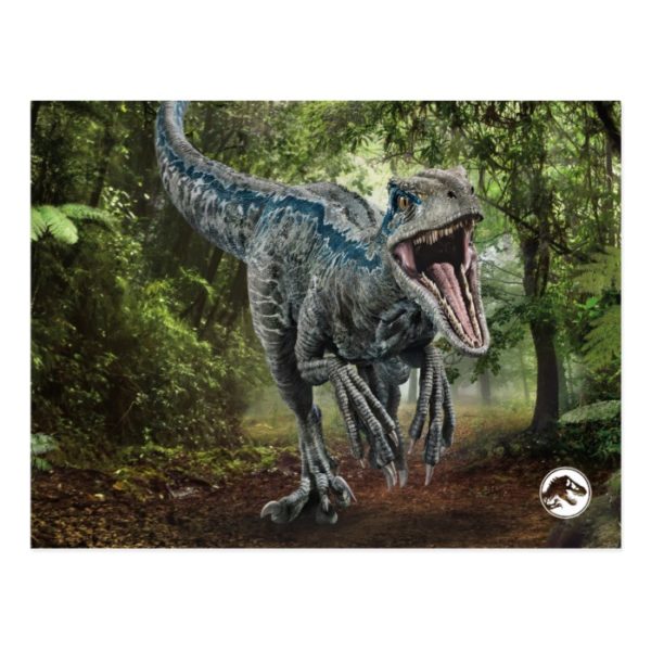 Jurassic World | Blue - Nature's Got Teeth Postcard