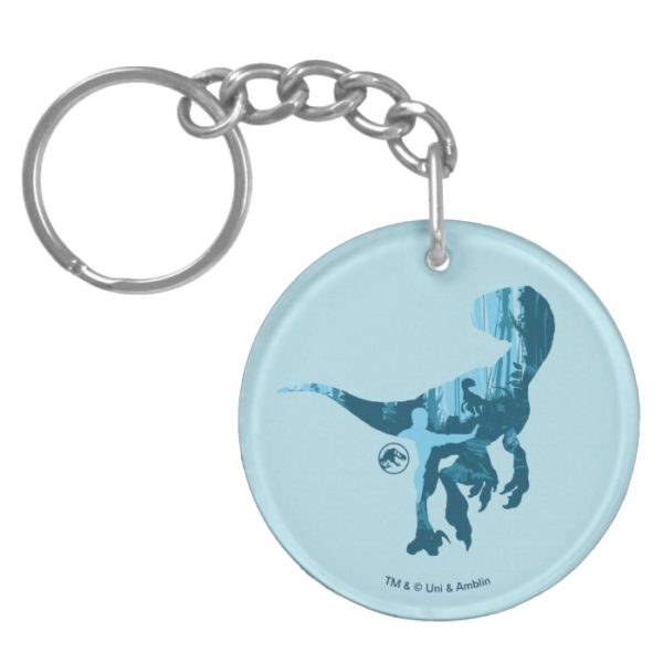 Jurassic World | Blue T-Rex Keychain