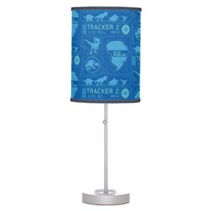 Jurassic World | Blue Tracker Pattern Desk Lamp