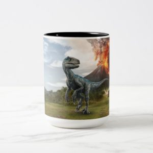 Jurassic World | Blue Two-Tone Coffee Mug