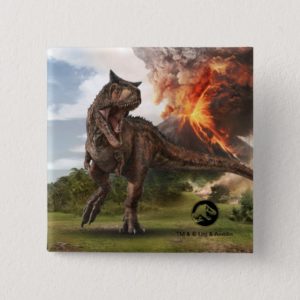 Jurassic World | Carnotaurus Button