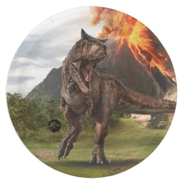 Jurassic World | Carnotaurus Paper Plate