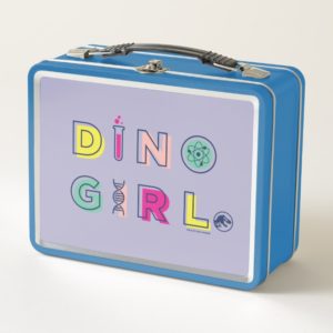 Jurassic World | Dino Girl Metal Lunch Box