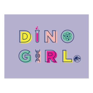 Jurassic World | Dino Girl Postcard