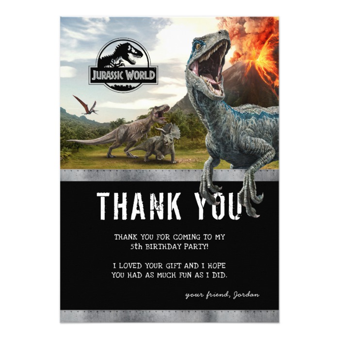 Jurassic Park Dinosaur Personalised  Christmas Greetings Card
