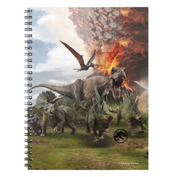 Jurassic World Dinosaur Herd Notebook
