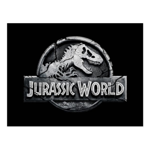 Jurassic World Logo Postcard