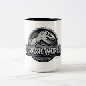 Jurassic World Logo Two-Tone Coffee Mug