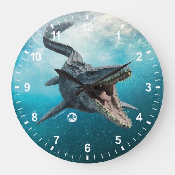 Jurassic World | Mosasaurus Large Clock