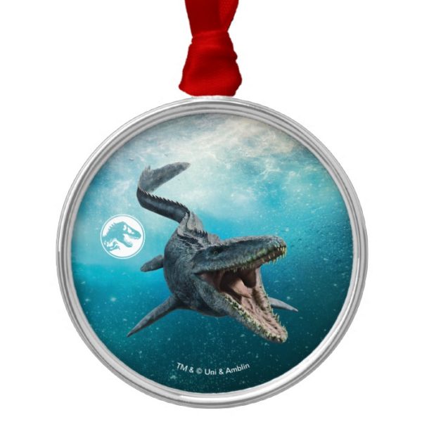 Jurassic World | Mosasaurus Metal Ornament