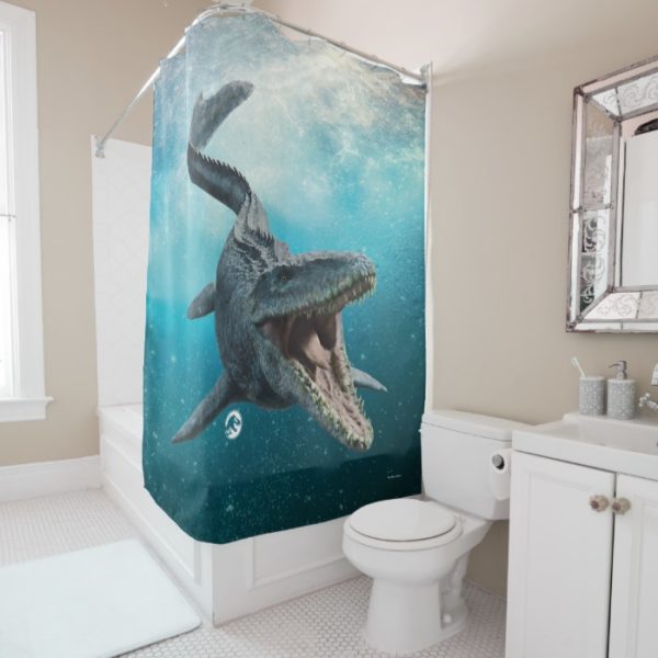 Jurassic World | Mosasaurus Shower Curtain