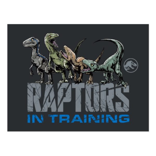 Jurassic World | Raptors in Training Postcard
